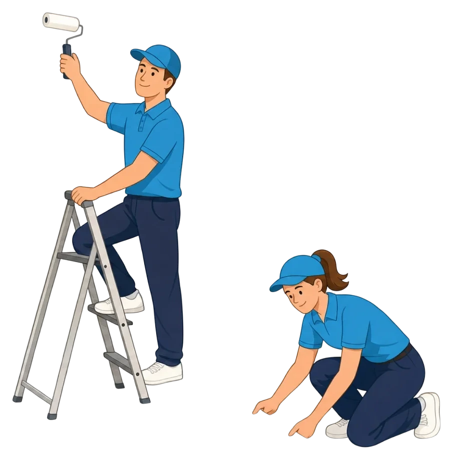 Illustration 03: Renovierung & Zusatzleistungen